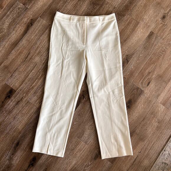 J. McLaughlin Pants - McLaughlin Women’s Classic Pleated ankle length Pants with Front Slit,